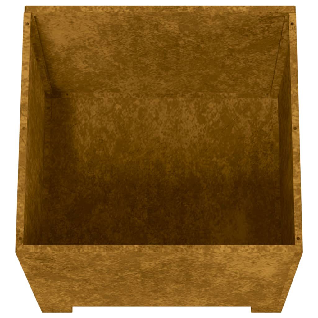 vidaXL Ζαρντινιέρα με Πόδια Σκουριασμ. 32x30x33 εκ. Ατσάλι από Κορτέν