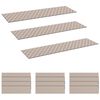 vidaXL &Pi;&alpha;&tau;ά&kappa;&iota;&alpha; &sigma;&kappa;ά&lambda;&alpha;&sigmaf; 15 &tau;&mu;&chi;. 76 x 20 cm &Gamma;&kappa;&rho;&iota; &kappa;&alpha;&iota; &Lambda;&epsilon;&upsilon;&kappa;ό &Pi;&omicron;&lambda;&upsilon;&epsilon;&sigma;&tau;έ&rho;&alpha;&sigmaf;