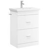 vidaXL &Sigma;&epsilon;&tau; &Epsilon;&pi;ί&pi;&lambda;&omega;&nu; &Mu;&pi;ά&nu;&iota;&omicron;&upsilon; &Lambda;&epsilon;&upsilon;&kappa;ό 61 x 40 x 84,5 &epsilon;&kappa; &Epsilon;&pi;&epsilon;&xi;&epsilon;&rho;&gamma;&alpha;&sigma;&mu;έ&nu;&omicron; &Xi;ύ&lambda;&omicron;