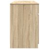 vidaXL Γραφείο Sonoma Δρυς 140 x 49 x 76 εκ. Επεξεργασμένο ξύλο