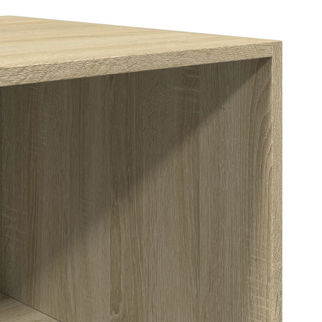 vidaXL Ντουλάπα Χρώμα Sonoma Δρυς 50 x 50 x 200 εκ. από Επεξ. Ξύλο