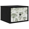 vidaXL &Tau;&omicron;ί&chi;&omicron;&upsilon; &kappa;&omicron;&mu;&omicron;&delta;ί&nu;&omicron; GOTHA &Mu;&alpha;ύ&rho;&eta; &Delta;&rho;&upsilon;&sigmaf; 36 x 33 x 25 &epsilon;&kappa;.