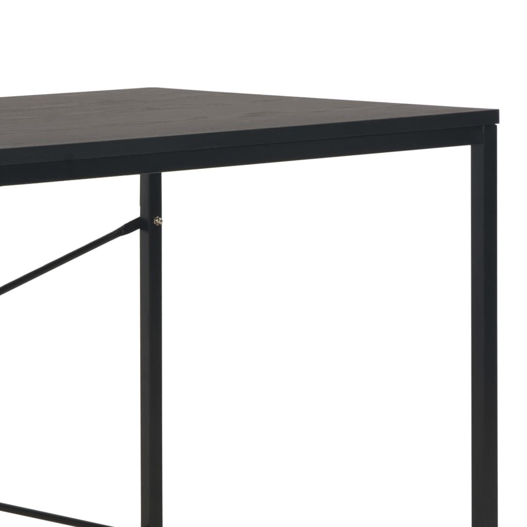 vidaXL Γραφείο Υπολογιστή Μαύρο 120 x 60 x 70 εκ.