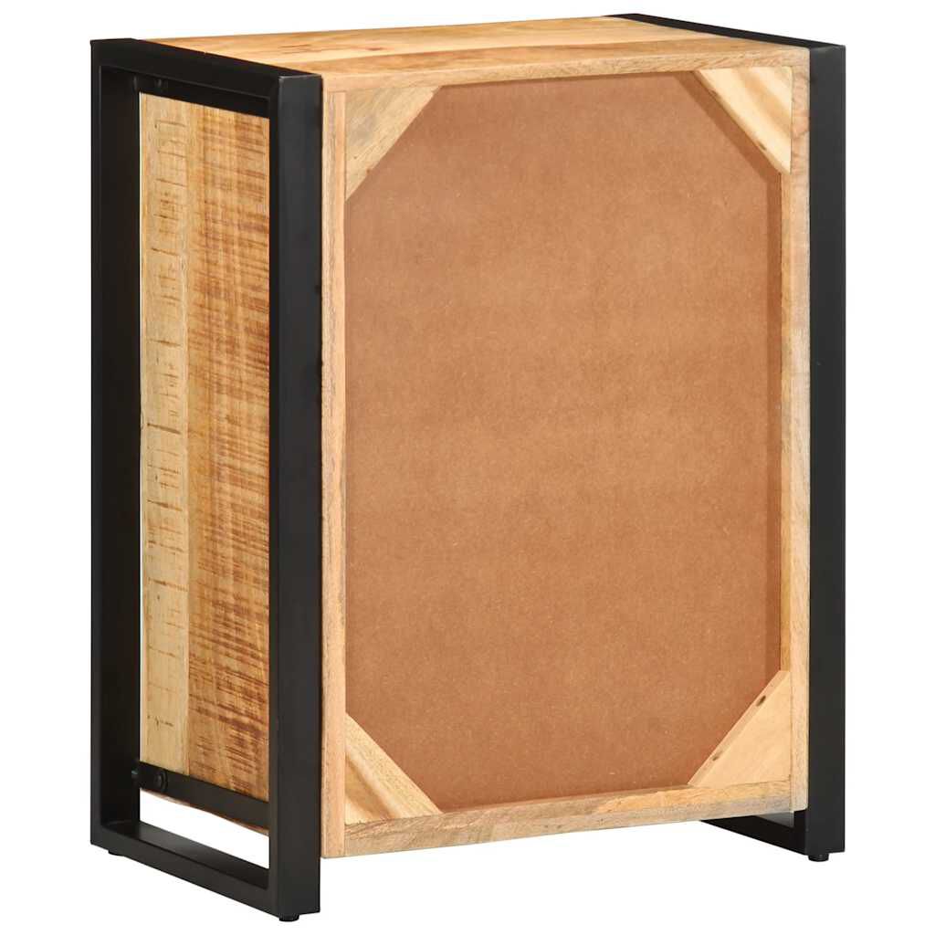 vidaXL Μπουφές 55x35x70 εκ. από Μασίφ Ακατέργαστο Ξύλο Μάνγκο