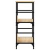 vidaXL Βιβλιοθήκη Sonoma Δρυς 50 x 33 x 82 εκ. από Επεξεργασμένο Ξύλο
