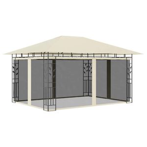 vidaXL &Kappa;&iota;ό&sigma;&kappa;&iota; &mu;&epsilon; &Alpha;&nu;&tau;&iota;&kappa;&omicron;&upsilon;&nu;&omicron;&upsilon;&pi;&iota;&kappa;ό &Delta;ί&chi;&tau;&upsilon; &Kappa;&rho;&epsilon;&mu; 4x3x2,73 &mu;. 180 &gamma;&rho;./&mu;&sup2;