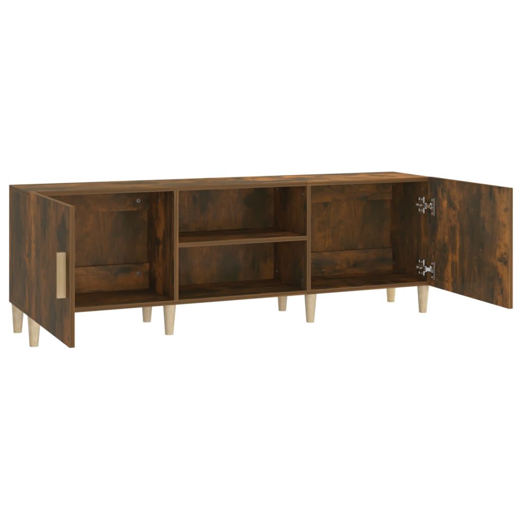 vidaXL Έπιπλο Τηλεόρασης Καπνιστή Δρυς 150x30x50 εκ. Επεξ. Ξύλο