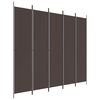 vidaXL &Delta;&iota;&alpha;&chi;&omega;&rho;&iota;&sigma;&tau;&iota;&kappa;ό &Delta;&omega;&mu;&alpha;&tau;ί&omicron;&upsilon; &mu;&epsilon; 5 &Pi;ά&nu;&epsilon;&lambda; &Kappa;&alpha;&phi;έ 250x220 &epsilon;&kappa;. &alpha;&pi;ό Ύ&phi;&alpha;&sigma;&mu;&alpha;