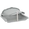 vidaXL Κάθισμα Σκάφους Πτυσσόμ. 2 τεμ. Γκρι 48x51x41 εκ Χωρίς Μαξιλάρι