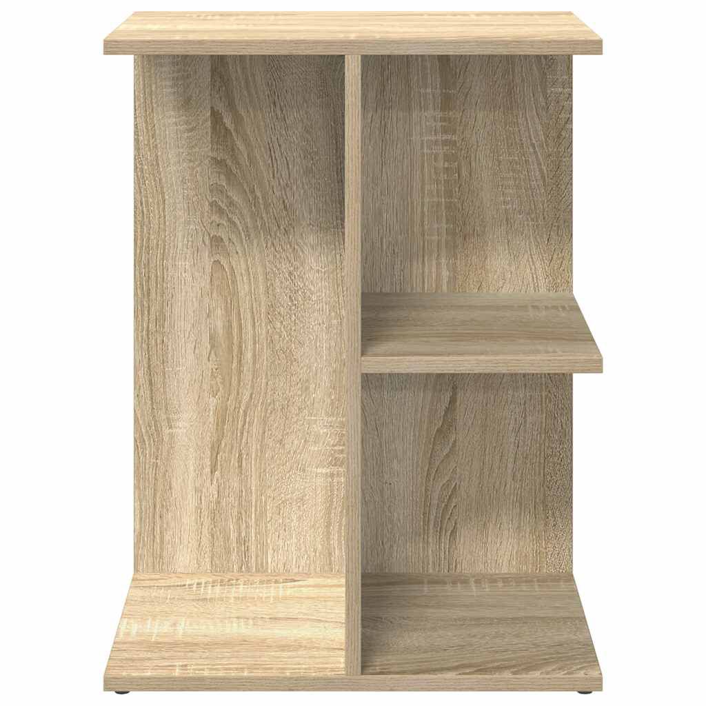 vidaXL Κομοδίνα 2 τεμ. Sonoma Δρυς 46,5x29x61 εκ. Επεξεργασμένο Ξύλο