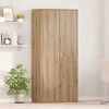 vidaXL Γραφείο artisan δρυς 80 x 39 x 178 εκ Επεξεργασμένο ξύλο