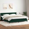 vidaXL &Kappa;&rho;&epsilon;&beta;ά&tau;&iota; Boxspring &mu;&epsilon; &Sigma;&tau;&rho;ώ&mu;&alpha; &Sigma;&kappa;&omicron;ύ&rho;&omicron; &Pi;&rho;ά&sigma;&iota;&nu;&omicron; 200x210&epsilon;&kappa;. &Beta;&epsilon;&lambda;&omicron;ύ&delta;&iota;&nu;&omicron;