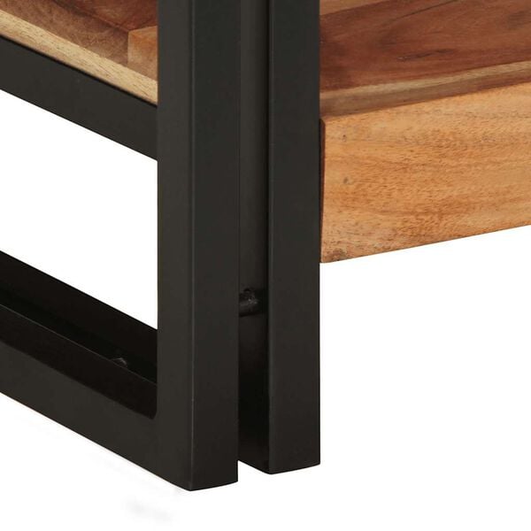vidaXL Τραπεζάκι σαλονιού 90x50x38 cm μασίφ ξύλο ακακίας