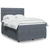 vidaXL &Kappa;&rho;&epsilon;&beta;ά&tau;&iota; Boxspring &mu;&epsilon; &Sigma;&tau;&rho;ώ&mu;&alpha; &Sigma;&kappa;&omicron;ύ&rho;&omicron; &Gamma;&kappa;&rho;&iota; 140x200 &epsilon;&kappa;. &Beta;&epsilon;&lambda;&omicron;ύ&delta;&iota;&nu;&omicron;