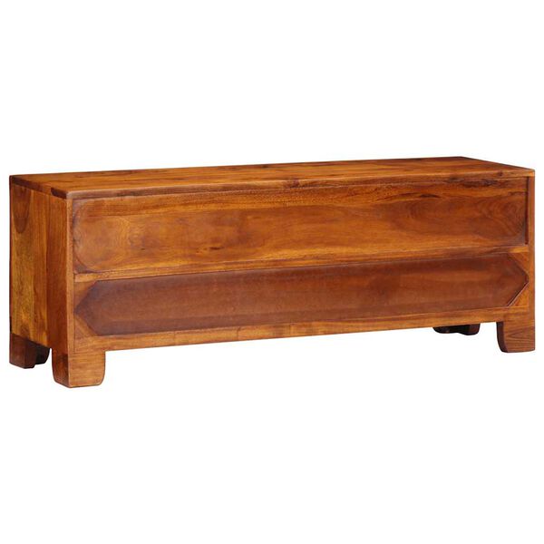 vidaXL Ντουλάπι τηλεόρασης πολύχρωμο 110x30x40 μασίφ ξύλο ακακίας