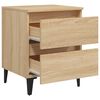 vidaXL Κομοδίνα 2 τεμ. Sonoma Δρυς 40 x 35 x 50 εκ. από Επεξ. Ξύλο