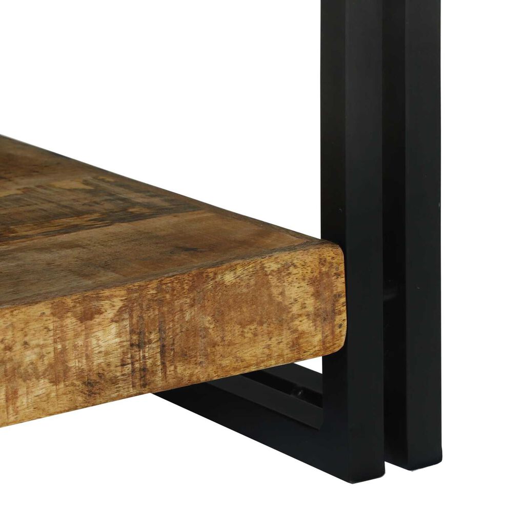 vidaXL Τραπεζάκι σαλονιού Καφέ 120 x 50 x 38 εκ Μασίφ ξύλο μάνγκο