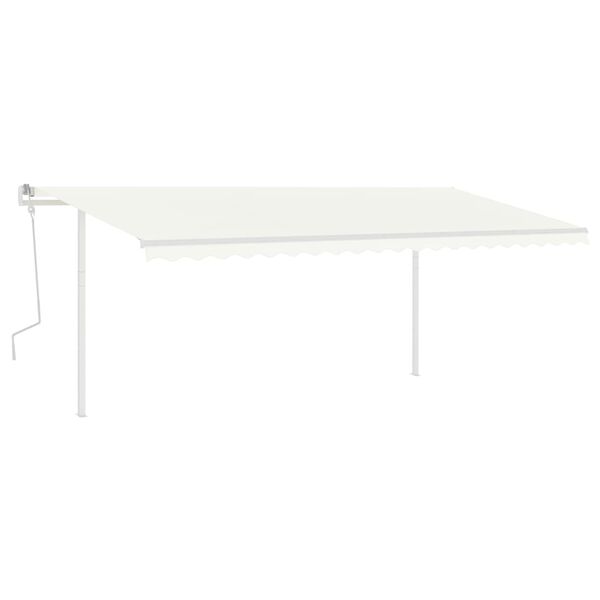 vidaXL &Tau;έ&nu;&tau;&alpha; &Sigma;&upsilon;&rho;ό&mu;&epsilon;&nu;&eta; &Chi;&epsilon;&iota;&rho;&omicron;&kappa;ί&nu;&eta;&tau;&eta; &mu;&epsilon; &Sigma;&tau;ύ&lambda;&omicron;&upsilon;&sigmaf; &Kappa;&rho;&epsilon;&mu; 5 x 3 &mu;.