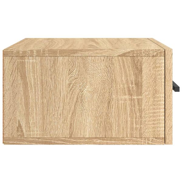 vidaXL Κομοδίνα Επιτοίχια 2 τεμ. Sonoma Δρυς 35 x 35 x 20 εκ.