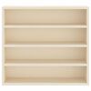 vidaXL Ξύλινη βιτρίνα συλλεκτών Καφέ 40 x 8.5 x 37 εκ. Κόντρα πλακέ