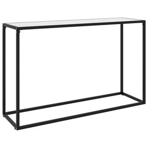 vidaXL &Tau;&rho;&alpha;&pi;έ&zeta;&iota; &Kappa;&omicron;&nu;&sigma;ό&lambda;&alpha; &Lambda;&epsilon;&upsilon;&kappa;ό 120 x 35 x 75 &epsilon;&kappa;. &alpha;&pi;ό &Psi;&eta;&mu;έ&nu;&omicron; &Gamma;&upsilon;&alpha;&lambda;ί