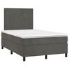 vidaXL &Kappa;&rho;&epsilon;&beta;ά&tau;&iota; Boxspring &mu;&epsilon; &Sigma;&tau;&rho;ώ&mu;&alpha; &Sigma;&kappa;&omicron;ύ&rho;&omicron; &Gamma;&kappa;&rho;&iota; 120x200 &epsilon;&kappa;. &Beta;&epsilon;&lambda;&omicron;ύ&delta;&iota;&nu;&omicron;