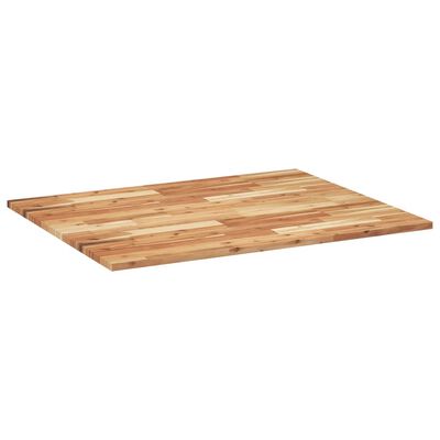 vidaXL Επιφάνεια Τραπεζιού Φιν. Λαδιού 100x80x2 εκ. Μασίφ Ξύλο Ακακίας
