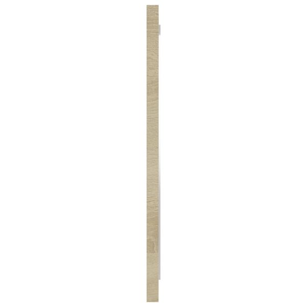 vidaXL Καθρέφτης Μπάνιου Sonoma Δρυς 40 x 1,5 x 37 εκ. από Μοριοσανίδα