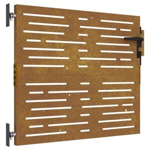 vidaXL &Pi;ό&rho;&tau;&alpha; &Kappa;ή&pi;&omicron;&upsilon; &Tau;&epsilon;&tau;&rho;ά&gamma;&omega;&nu;&eta; 85x75 &epsilon;&kappa;. &alpha;&pi;ό &Alpha;&tau;&sigma;ά&lambda;&iota; Corten