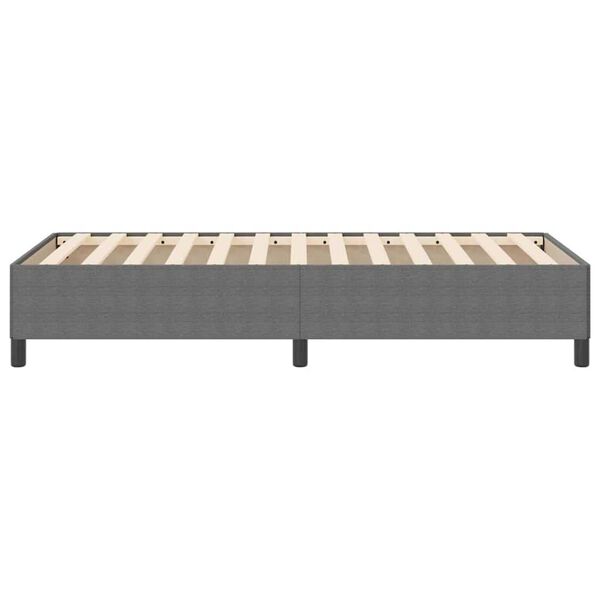 vidaXL Σκελετός Κρεβατιού Ανοιχτό γκρι 80 x 200 cm Βελούδο