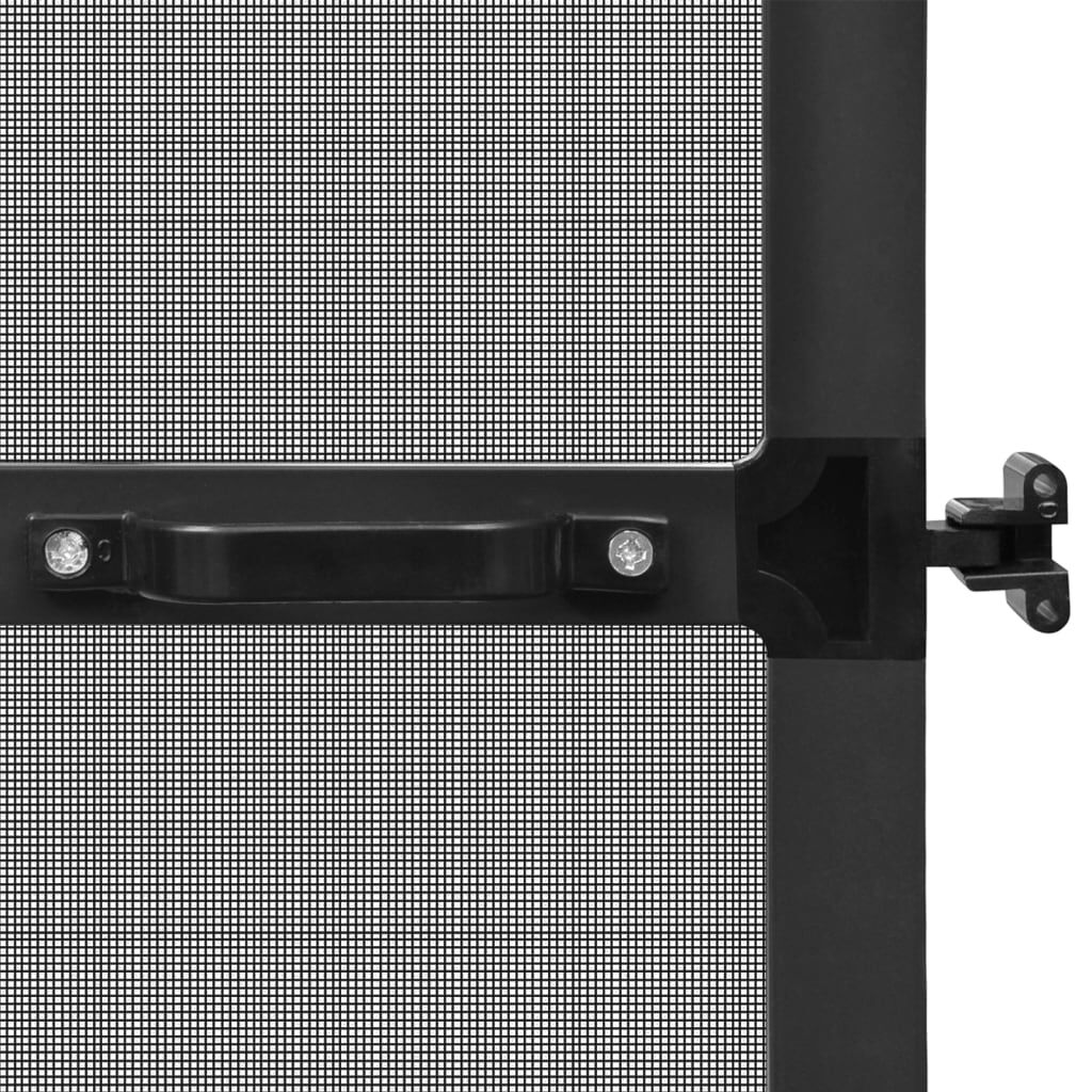 vidaXL Σήτα Πόρτας με Μεντεσέδες Ανθρακί 120 x 240 εκ.
