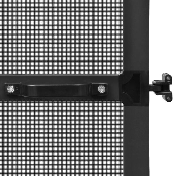 vidaXL Σήτα Πόρτας με Μεντεσέδες Ανθρακί 120 x 240 εκ.