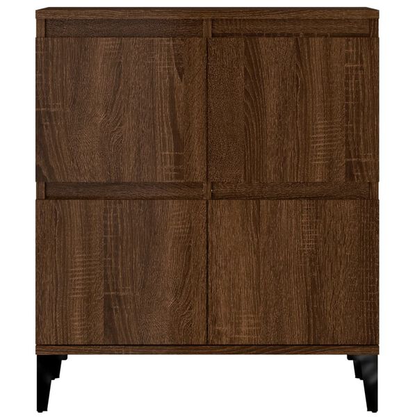 vidaXL Μπουφές Καφέ Δρυς 60x35x70 εκ. από Επεξεργασμένο Ξύλο