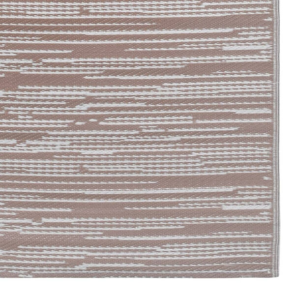 vidaXL Χαλί εξωτερικού χώρου ARAKIL Taupe 140x200 cm PP