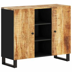 vidaXL &Nu;&tau;&omicron;&upsilon;&lambda;ά&pi;&iota; &mu;&epsilon; 2 &Pi;ό&rho;&tau;&epsilon;&sigmaf; 90 x 33 x 75 &epsilon;&kappa;. &alpha;&pi;ό &Mu;&alpha;&sigma;ί&phi; &Xi;ύ&lambda;&omicron; &Mu;ά&nu;&gamma;&kappa;&omicron;