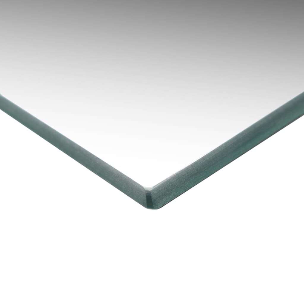 vidaXL Καθρέφτες Τοίχου 2 τεμ. Τετράγωνοι 60 x 60 εκ. Γυάλινοι