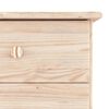 vidaXL Ντουλάπι ALTA 77 x 35 x 165 εκ. από Μασίφ Ξύλο Πεύκου