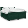 vidaXL &Kappa;&rho;&epsilon;&beta;ά&tau;&iota; Boxspring &mu;&epsilon; &Sigma;&tau;&rho;ώ&mu;&alpha; &Sigma;&kappa;&omicron;ύ&rho;&omicron; &Pi;&rho;ά&sigma;&iota;&nu;&omicron; 180x200&epsilon;&kappa;. &Beta;&epsilon;&lambda;&omicron;ύ&delta;&iota;&nu;&omicron;