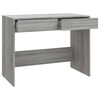 vidaXL Γραφείο Γκρι Sonoma 100x50x76,5 εκ. από Επεξεργασμένο Ξύλο