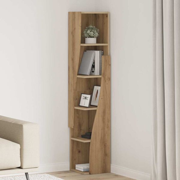 vidaXL &Gamma;&omega;&nu;&iota;&alpha;&kappa;ό &Nu;&tau;&omicron;&upsilon;&lambda;ά&pi;&iota; Artisan Oak 27,5x27x140&epsilon;&kappa; &Epsilon;&pi;&epsilon;&xi;&epsilon;&rho;&gamma;&alpha;&sigma;&mu;έ&nu;&omicron; &xi;ύ&lambda;&omicron;
