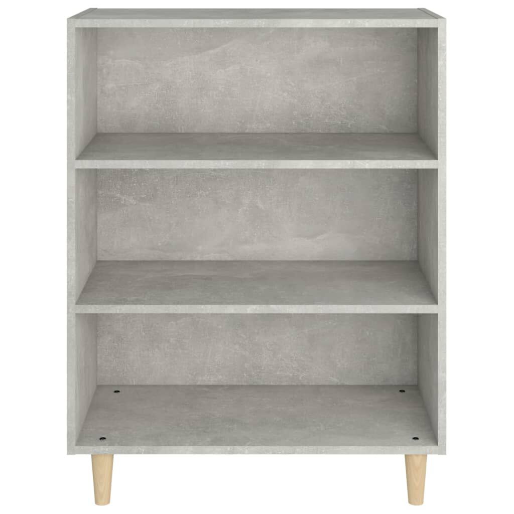 vidaXL Ντουλάπι Γκρι Σκυροδέματος 69,5x32,5x90 εκ. Επεξεργασμένο Ξύλο