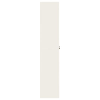 vidaXL Αρχειοθήκη Λευκή 105 x 40 x 180 εκ. Ατσάλινη