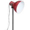 vidaXL Φωτιστικό Δαπέδου 25 W Αντικέ Κόκκινο 61x61x90/150 εκ. Ε27