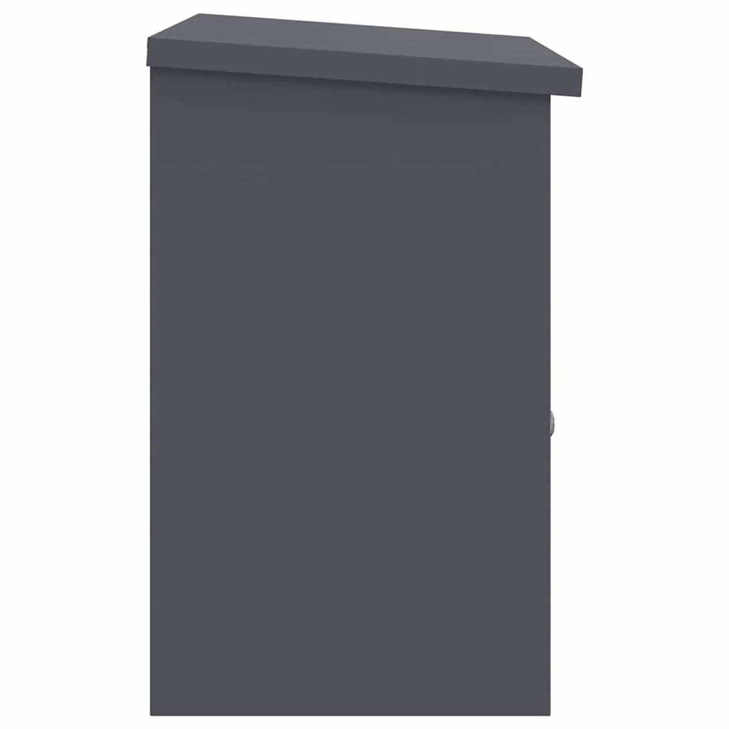 vidaXL Θυρίδα Πακέτων Ανθρακί 44 x 35 x 59 εκατοστά Ατσάλι