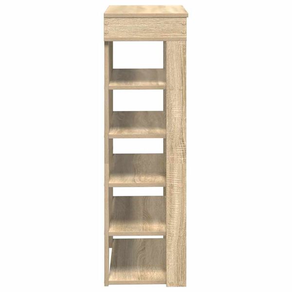 vidaXL Παπουτσοθήκη sonoma Δρυς 60x30x98 εκ. Επεξεργασμένο Ξύλο