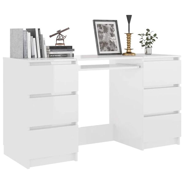 vidaXL &Gamma;&rho;&alpha;&phi;&epsilon;ί&omicron; &Gamma;&upsilon;&alpha;&lambda;&iota;&sigma;&tau;&epsilon;&rho;ό &Lambda;&epsilon;&upsilon;&kappa;ό 140 x 50 x 77 &epsilon;&kappa;. &alpha;&pi;ό &Epsilon;&pi;&epsilon;&xi;. &Xi;ύ&lambda;&omicron;