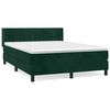 vidaXL &Kappa;&rho;&epsilon;&beta;ά&tau;&iota; Boxspring &mu;&epsilon; &Sigma;&tau;&rho;ώ&mu;&alpha; &Sigma;&kappa;&omicron;ύ&rho;&omicron; &Pi;&rho;ά&sigma;&iota;&nu;&omicron; 140x200&epsilon;&kappa;. &Beta;&epsilon;&lambda;&omicron;ύ&delta;&iota;&nu;&omicron;