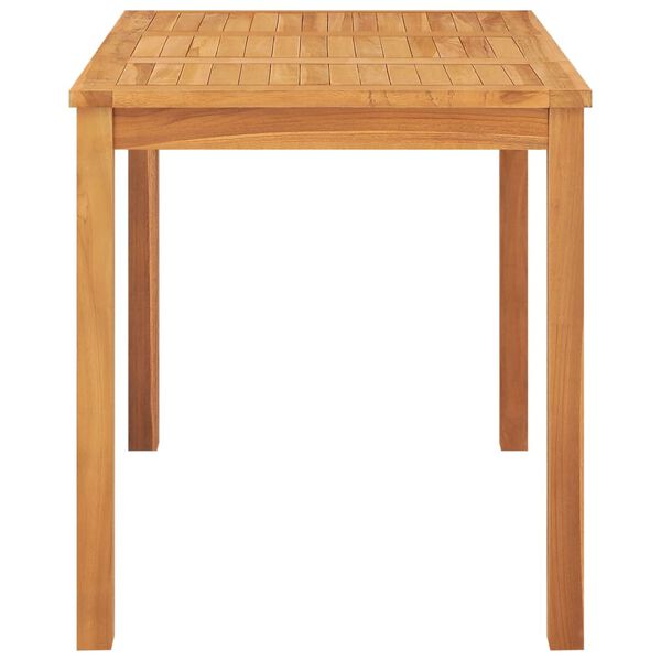 vidaXL Τραπεζαρία Κήπου 120 x 70 x 77 εκ. από Μασίφ Ξύλο Teak