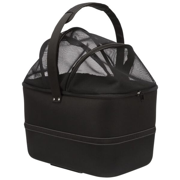 TRIXIE Μπροστινό Καλάθι Ποδηλάτου για Κατοικίδια Μαύρο 41x47x29 εκ.