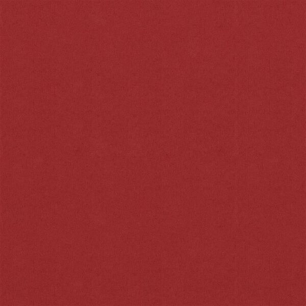 vidaXL Διαχωριστικό Βεράντας Κόκκινο 75 x 500 εκ. Ύφασμα Oxford